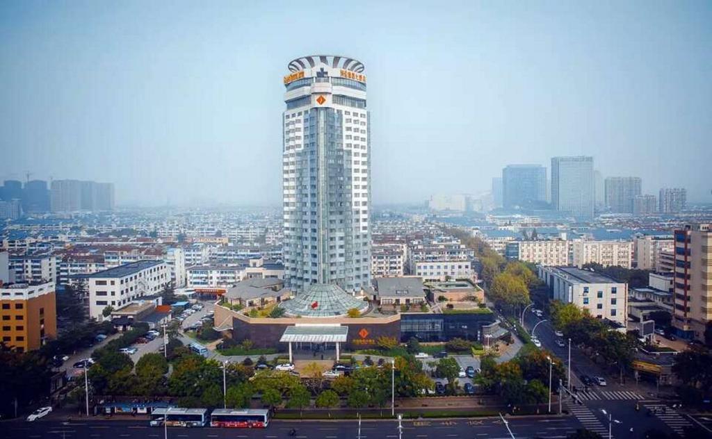 Vienna International Hotel Suzhou University Town Buitenkant foto